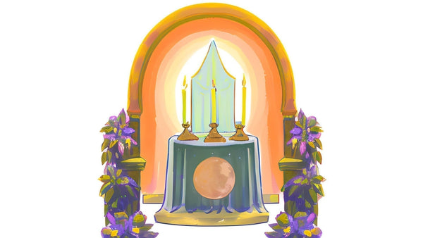 Toma nota! Una forma sencilla de crear tu altar para Rituales de Luna con tu sazón Latina. - Zayra Mo